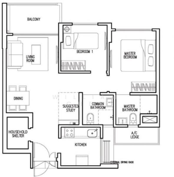 475D Upper Serangoon Crescent, 475D Upper Serangoon Crescent, Hougang / Punggol / Sengkang, Room Rental, 100 sqft, HDB Flat For Rent, by William Chen, 24137002 - PropertyGuru.com.sg