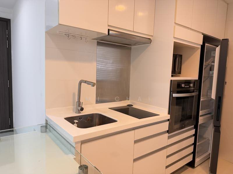 Nathan Residences, 25 Nathan Road, Tanglin / Holland / Bukit Timah, 1 Bedroom, 592 sqft, Condominium For Rent, by Emi Chai, 24137783 - Kitchen - PropertyGuru.com.sg
