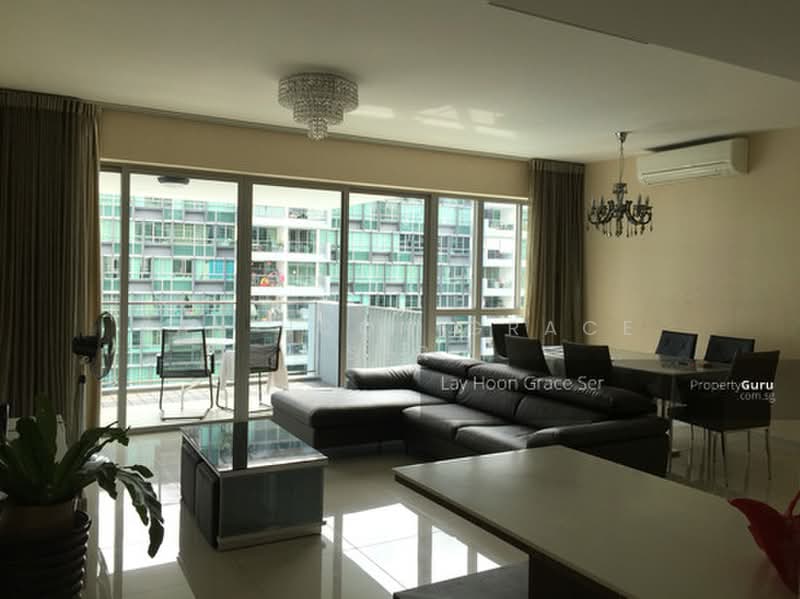 The Minton, 10 Hougang Street 11, 4 Bedrooms, 1,658 sqft, Condominium For Sale, by Lay Hoon Grace Ser, 24138520 - Spacious Living and Dining Area with Balcony - PropertyGuru.com.sg