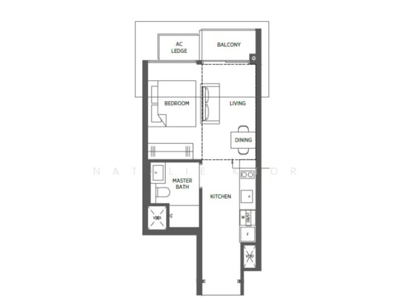 Parc Esta, 822 Sims Avenue, 1 Bedroom, 420 sqft, Condominium For Rent, by Natalie Khor, 24138574 - PropertyGuru.com.sg