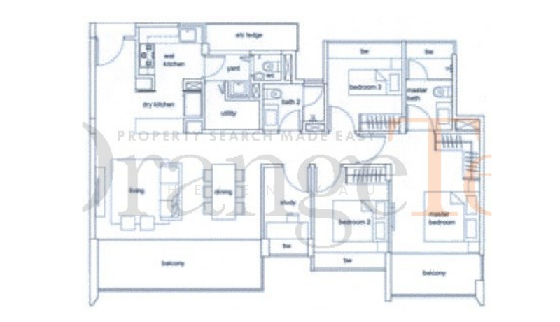 Hundred Trees, 83 West Coast Drive, 3 Bedrooms, 1,303 sqft, Condominium For Rent, by Helen Yau, 24138597 - PropertyGuru.com.sg