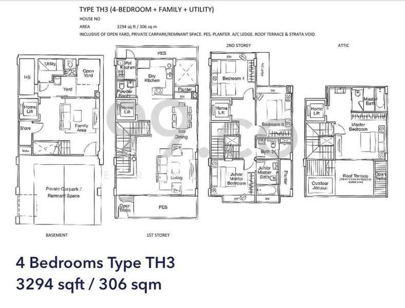 The Ford @ Holland, 1 Ford Avenue, Tanglin / Holland / Bukit Timah, 4 Bedrooms, 3,294 sqft, Cluster House For Rent, by Eirene Phua, 24139610 - PropertyGuru.com.sg