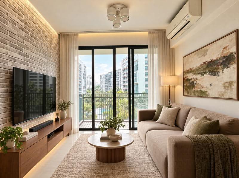 The Palette, 119 Pasir Ris Grove, Pasir Ris / Tampines, 2 Bedrooms, 731 sqft, Condominium For Rent, by Daphne Phua, 24139715 - Living Room - PropertyGuru.com.sg