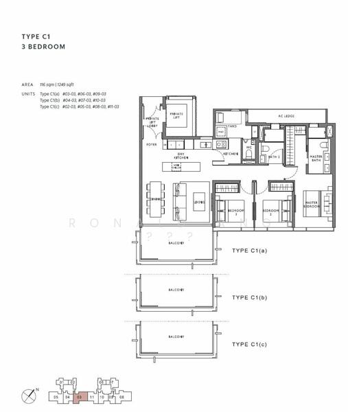 The Hyde, 11 Balmoral Road, 3 Bedrooms, 1,249 sqft, Condominium For Rent, by Ronald Ang D Q, 24142981 - PropertyGuru.com.sg
