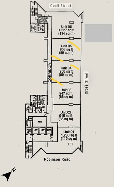 City House, 36 Robinson Road, 1,916 sqft, Office For Rent, by Sam Yap, 24143369 - CommercialGuru.com.sg