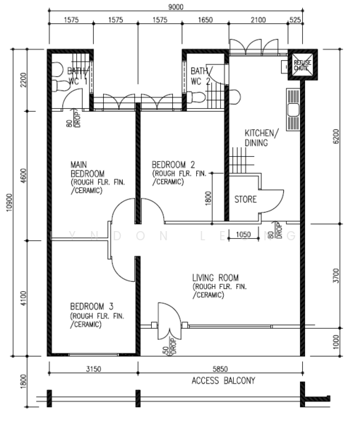 320 Ubi Avenue 1, 320 Ubi Avenue 1, Balestier / Geylang (D12-14), Eunos / Geylang / Paya Lebar, 3 Bedrooms, 904 sqft, HDB Flat For Sale, by Lyndon Leong, 24147489 - PropertyGuru.com.sg