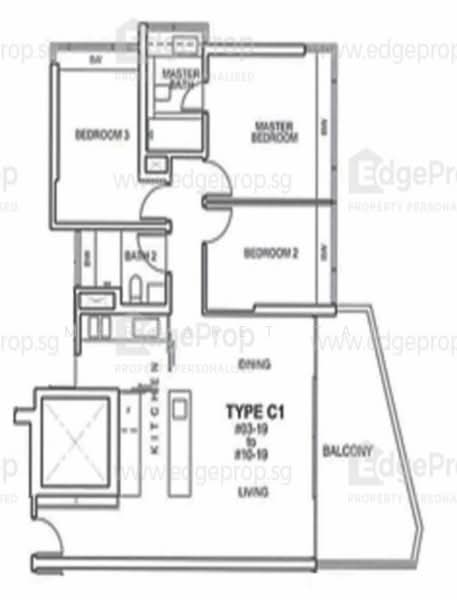 Silversea, 50 Marine Parade Road, 3 Bedrooms, 1,507 sqft, Condominium For Rent, by Margaret Tan, 24149703 - PropertyGuru.com.sg