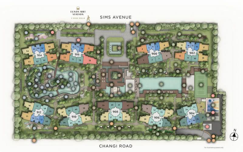 Parc Esta, 900 Sims Avenue, 1 Bedroom, 527 sqft, Condominium For Rent, by Deane Cui, 24158520 - PropertyGuru.com.sg