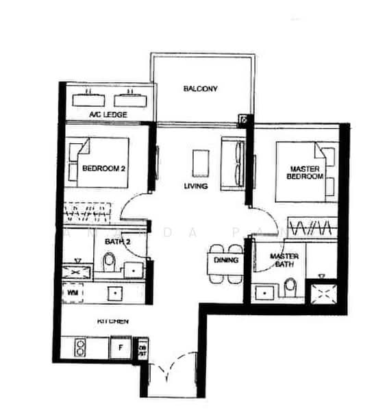 Stirling Residences, 25 Stirling Road, 2 Bedrooms, 678 sqft, Apartment For Rent, by Amanda Pang, 24160823 - PropertyGuru.com.sg