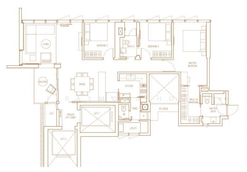 Echelon, 7 Alexandra View, Alexandra / Commonwealth, 3 Bedrooms, 1,475 sqft, Condominium For Rent, by Raymond Ho, 24162747 - PropertyGuru.com.sg