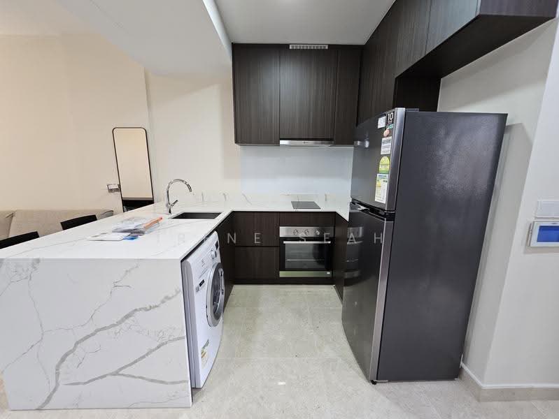 Residence Twenty-Two, 246 Telok Kurau Road, East Coast / Marine Parade, 1 Bedroom, 495 sqft, Condominium For Rent, by Irene Seah, 24163035 - Open Kitchen with induction cooker - PropertyGuru.com.sg