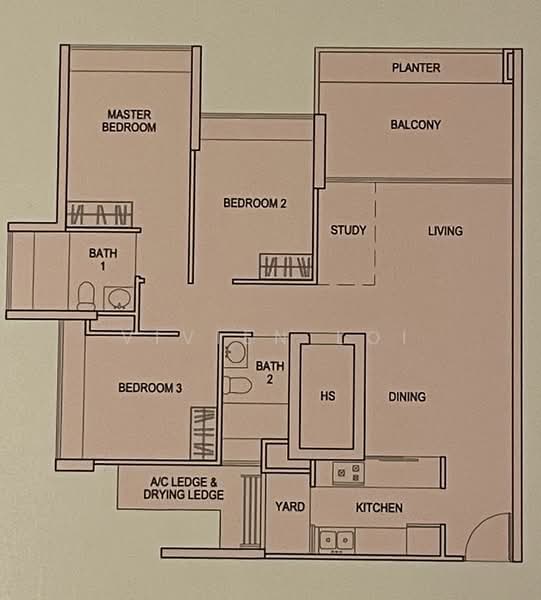 168D Simei Lane, 168D Simei Lane, 3 Bedrooms, 1,194 sqft, HDB Flat For Rent, by Vivien Loi, 24163219 - PropertyGuru.com.sg