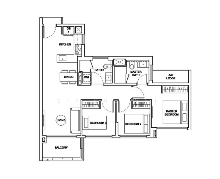 Jewel @ Buangkok, 83 Compassvale Bow, 3 Bedrooms, 872 sqft, Condominium For Rent, by Sik Shu Wei, 24167061 - PropertyGuru.com.sg