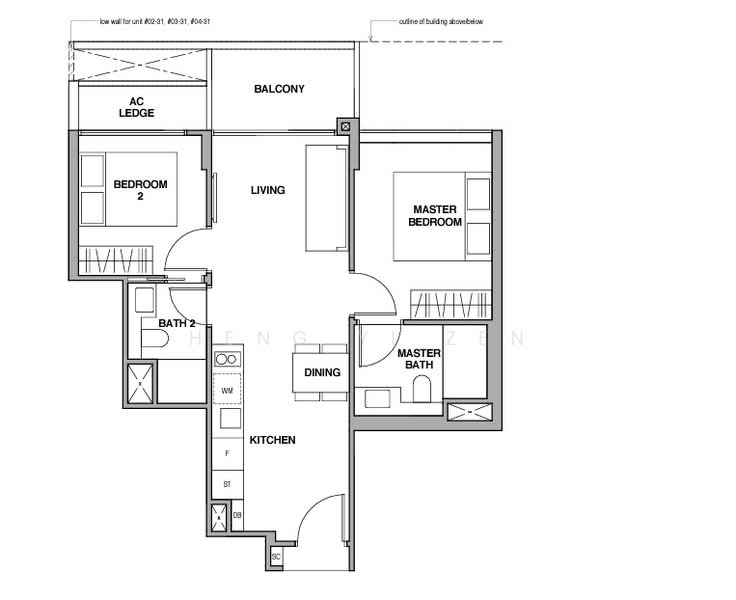 Royalgreen, 2A Anamalai Avenue, 2 Bedrooms, 667 sqft, Condominium For Rent, by Heng Yi Zen, 24169163 - PropertyGuru.com.sg