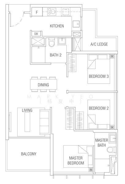 Tre Residences, 7 Geylang East Avenue 1, Eunos / Geylang / Paya Lebar, Room Rental, 90 sqft, Condominium For Rent, by Mark Yeo (杨复中), 24177180 - PropertyGuru.com.sg