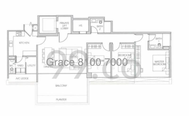 Urban Suites @ Hullet Road, 3 Hullet Road, 3 Bedrooms, 1,572 sqft, Condominium For Rent, by Grace Sy, 24180195 - PropertyGuru.com.sg