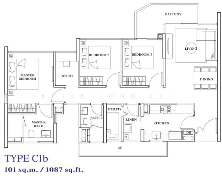 Belysa, 55 Pasir Ris Drive 1, Pasir Ris / Tampines, 3 Bedrooms, 1,087 sqft, Executive Condominium For Rent, by Kerene Ong Zhi Qi, 24182603 - PropertyGuru.com.sg