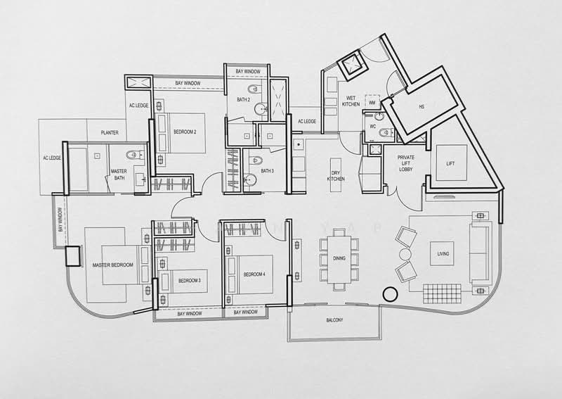 Madison Residences, 355 Bukit Timah Road, 4 Bedrooms, 1,776 sqft, Condominium For Rent, by Shawn Yap, 24183443 - PropertyGuru.com.sg