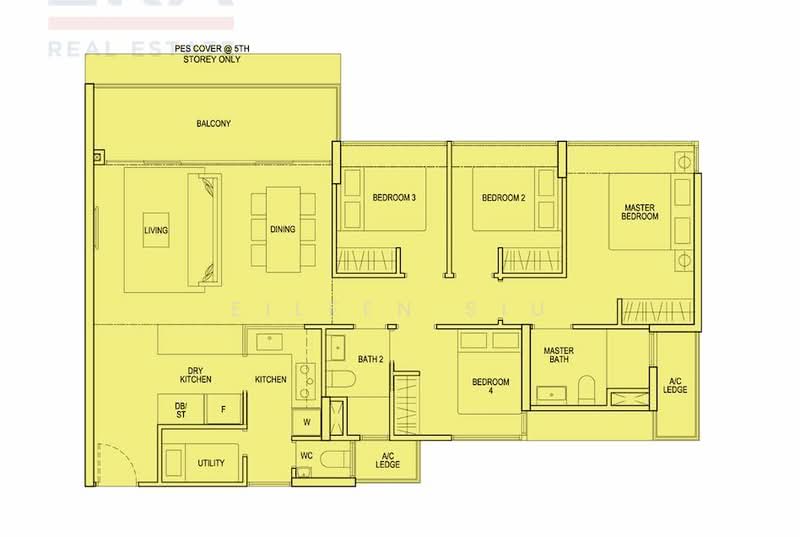 North Park Residences, 15 Yishun Central 1, 4 Bedrooms, 1,205 sqft, Condominium For Rent, by Eileen Siu, 24183749 - PropertyGuru.com.sg