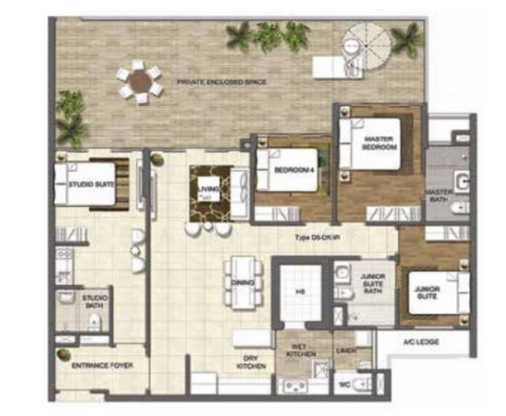 Forestville, 34 Woodlands Drive 16, Studio, 350 sqft, Executive Condominium For Rent, by Danny Shen, 24188502 - PropertyGuru.com.sg