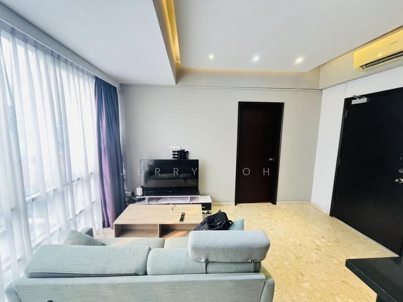 UE Square, 207 River Valley Road, Orchard / River Valley, 1 Bedroom, 506 sqft, Apartment For Rent, by Jerry Koh, 24189732 - Living Room - PropertyGuru.com.sg
