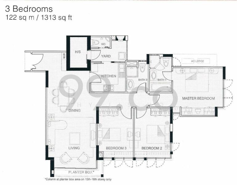 Butterworth 8, 4 Butterworth Lane, East Coast / Marine Parade, 3 Bedrooms, 1,313 sqft, Condominium For Rent, by Phyllis Ho, 24190541 - PropertyGuru.com.sg