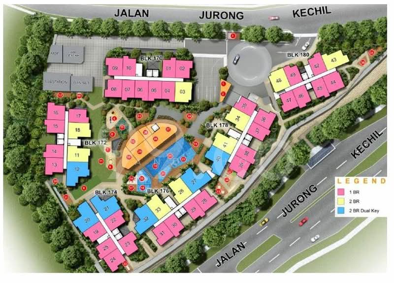 The Hillford, 178 Jln Jurong Kechil, 1 Bedroom, 398 sqft, Condominium For Rent, by Andi Ho, 24192701 - PropertyGuru.com.sg
