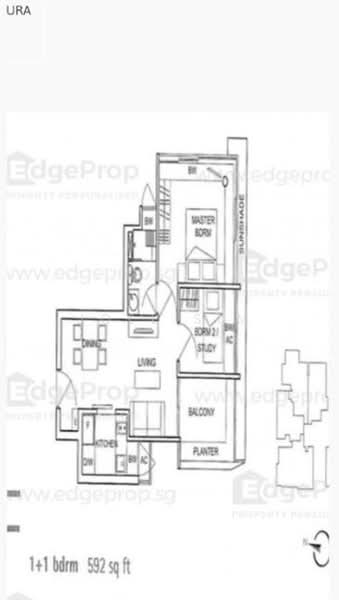 Estique, 3 Rose Lane, 1 Bedroom, 592 sqft, Apartment For Rent, by Joel Sim, 24194752 - PropertyGuru.com.sg