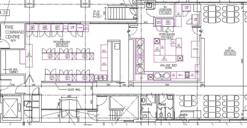 Ground Floor - Well Equip F&B Catering Space @ Tai Seng, , 3,677 sqft, Food & Beverage For Rent, by Joyce Sim, 24197303 - CommercialGuru.com.sg