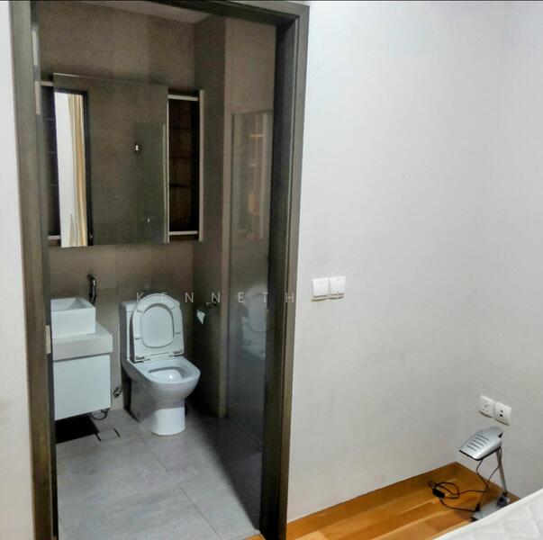 Neem Tree, 30 Jalan Kemaman, 2 Bedrooms, 710 sqft, Apartment For Rent, by Kenneth Sim, 24207612 - Master bedroom with attached bathroom n access to balcony - PropertyGuru.com.sg