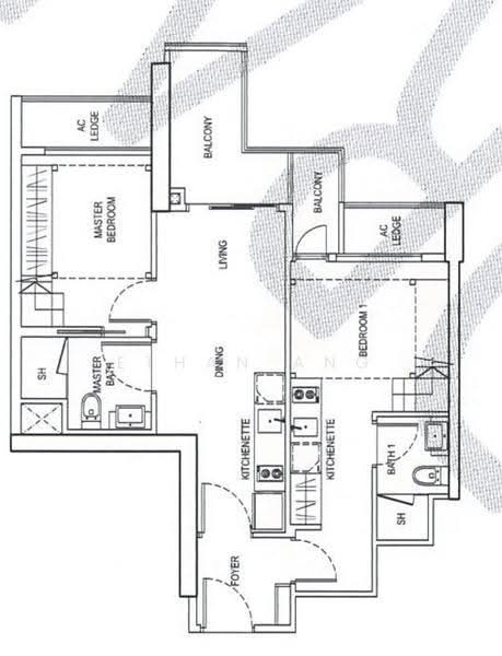 City Gate, 371 Beach Road, Beach Road / Bugis / Rochor, Studio, 350 sqft, Apartment For Rent, by Ethan Ang, 24212806 - PropertyGuru.com.sg