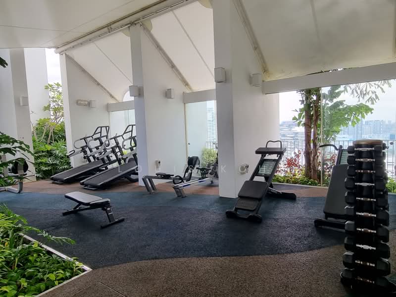 Kallang Riverside, 51 Kampong Bugis, 3 Bedrooms, 1,572 sqft, Condominium For Sale, by Louis Koh, 24213676 - OUTDOOR GYM WITH A VIEW - PropertyGuru.com.sg