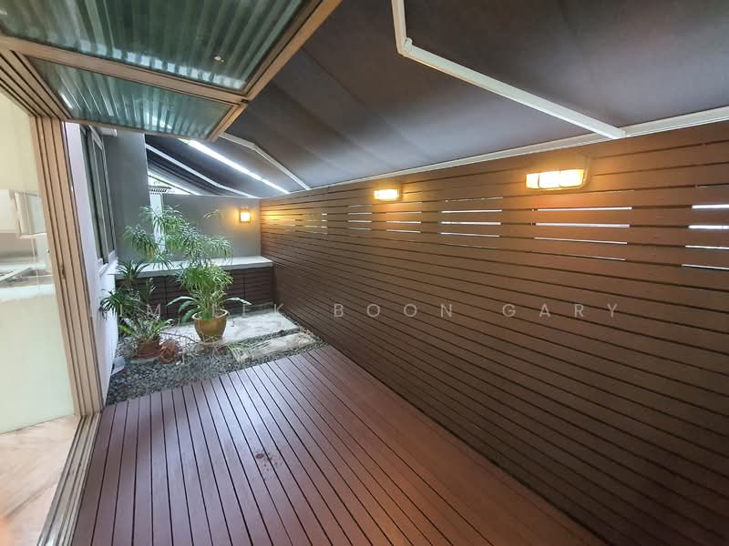 The Teneriffe, 296 Laurel Wood Avenue, 3 Bedrooms, 2,800 sqft, Cluster House For Rent, by Lim Lek Boon Gary, 24217326 - Patio - PropertyGuru.com.sg