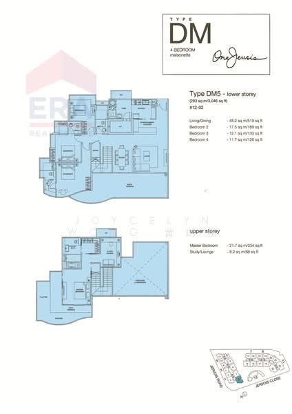 One Jervois, 3 Jervois Close, 4 Bedrooms, 3,046 sqft, Condominium For Sale, by Joycelyn Wong 黄琪棋, 24223784 - PropertyGuru.com.sg