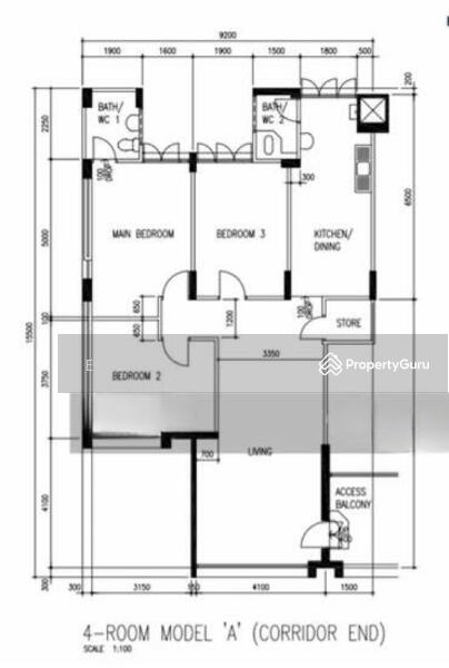 For Rent 161 Tampines Street 12