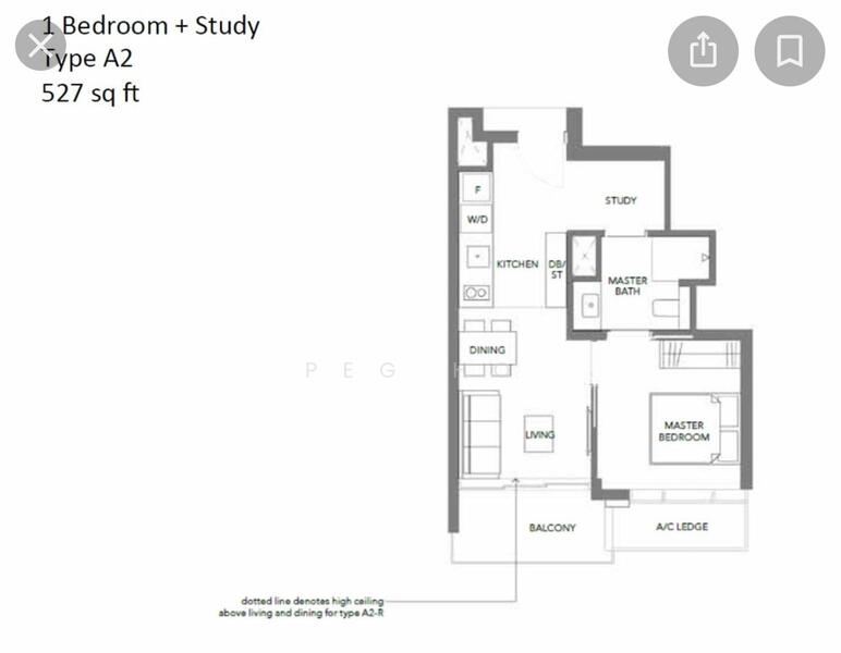 Margaret Ville, 20 Margaret Dr, 1 Bedroom, 527 sqft, Apartment For Rent