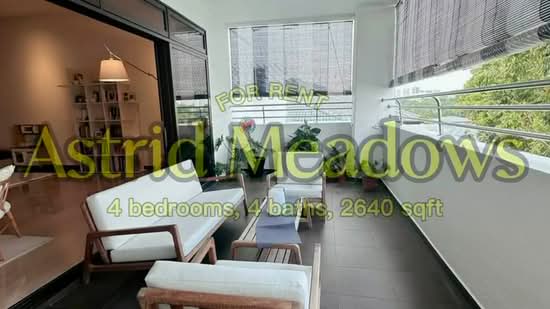 Astrid Meadows, 48 Coronation Road West, Tanglin / Holland / Bukit Timah, 4 Bedrooms, 2,640 sqft, Condominium For Rent, by Clare Chee, 24232658 - PropertyGuru.com.sg