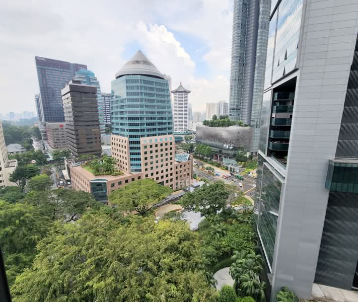 3 Cuscaden, 3 Cuscaden Walk, 2 Bedrooms, 764 sqft, Condominium For Rent, by Brian Wu, 24236232 - Balcony View-Wheelock & Ion - PropertyGuru.com.sg