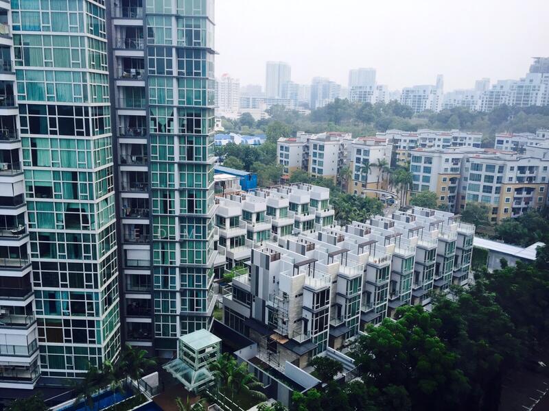 View from living room