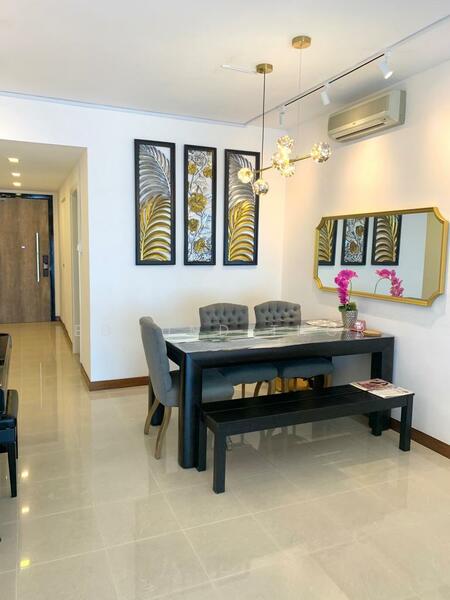 Living and dining room