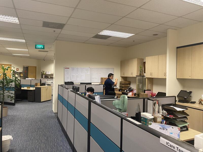Fitted non Jtc office with board room / meeting rooms / pantry opposite mrt @, , 12,000 sqft, Business / Science Park For Rent, by Leow Kok Wee, 24239143 - CommercialGuru.com.sg