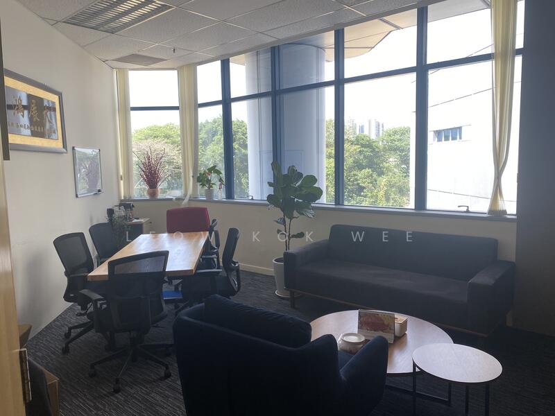 Fitted non Jtc office with board room / meeting rooms / pantry opposite mrt @, , 12,000 sqft, Business / Science Park For Rent, by Leow Kok Wee, 24239143 - CommercialGuru.com.sg