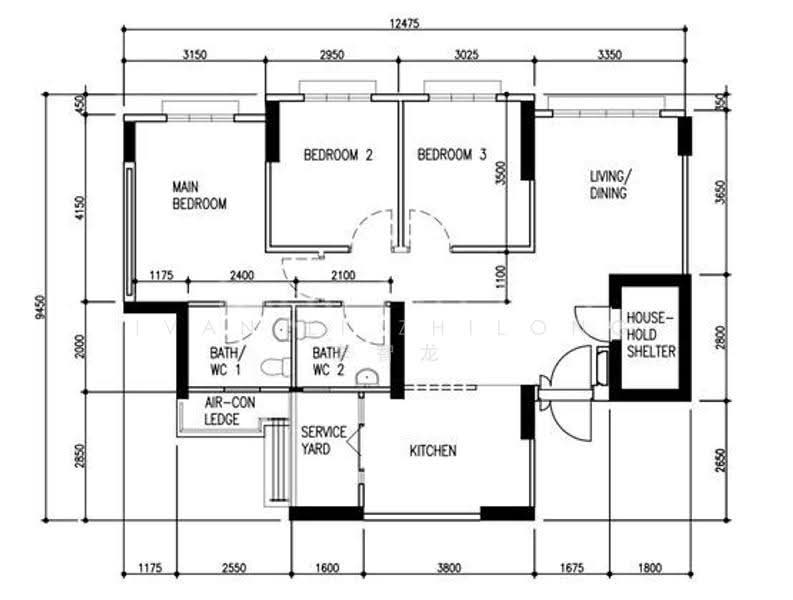 108C Canberra Walk, 108C Canberra Walk, Sembawang / Yishun, 3 Bedrooms, 990 sqft, HDB Flat For Rent, by Ivan Li Zhilong 李智龙, 24239791 - PropertyGuru.com.sg