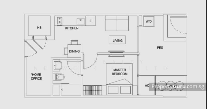 Guillemard Edge, 38 Lorong 30 Geylang, 1 Bedroom, 517 sqft, Condominium For Rent, by Conee, 24247007 - PropertyGuru.com.sg