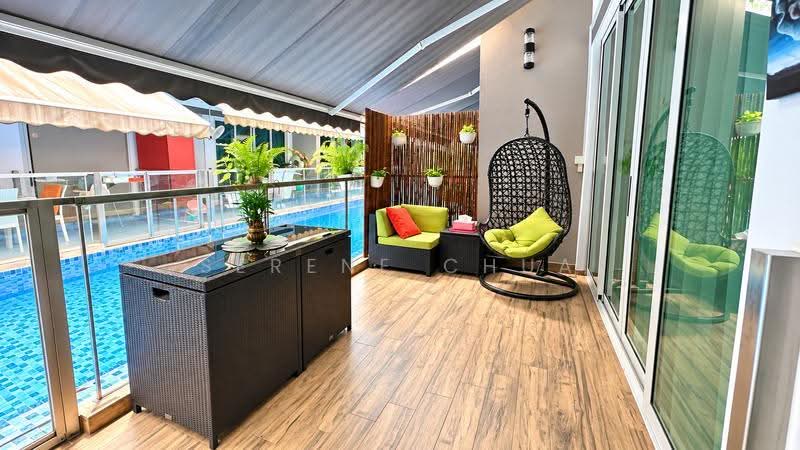 NEWest, 3 West Coast Drive, Buona Vista / West Coast / Clementi New Town, 4 Bedrooms, 2,551 sqft, Cluster House For Sale, by Serene Chua, 24250851 - Balcony - PropertyGuru.com.sg