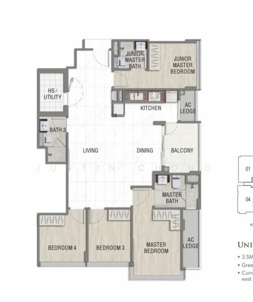 K Suites, 21 Lorong K Telok Kurau, 4 Bedrooms, 1,130 sqft, Apartment For Sale, by Justin Chong, 24257519 - PropertyGuru.com.sg
