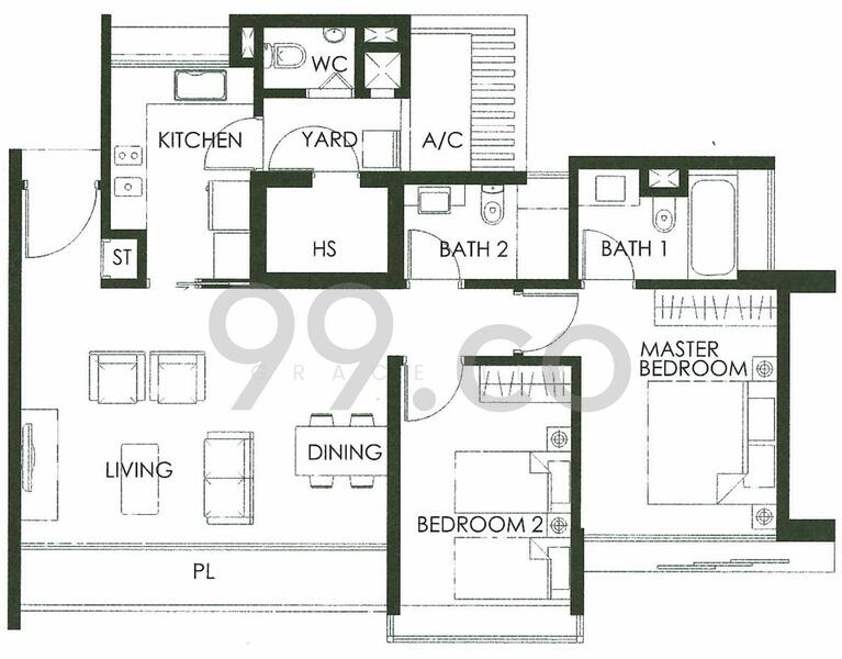 The Seafront on Meyer, 57 Meyer Road, 2 Bedrooms, 1,066 sqft, Condominium For Rent, by Grace Lim, 24261930 - PropertyGuru.com.sg