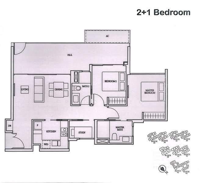 Bartley Ridge, 34 Mount Vernon Road, 2 Bedrooms, 979 sqft, Condominium For Rent, by Freddy Yeo, 24261994 - PropertyGuru.com.sg