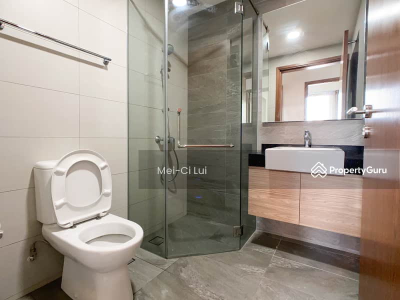 Two bathrooms so (a) there's no need to fight over who gets to use it first or (b) for guests 