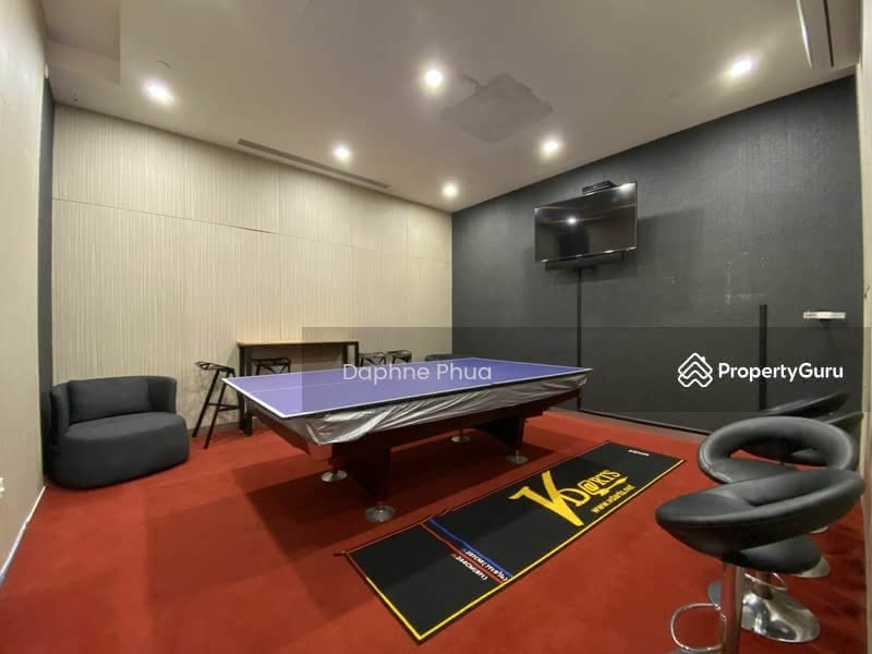 The Palette, 101 Pasir Ris Grove, 3 Bedrooms, 1,066 sqft, Condominium For Rent, by Daphne Phua, 24269340 - GAMES ROOM WITH POOL/TABLE TENNIS TABLE AND DARTS GAME TO INDULGE YOUR TEENS/KIDS! - PropertyGuru.com.sg